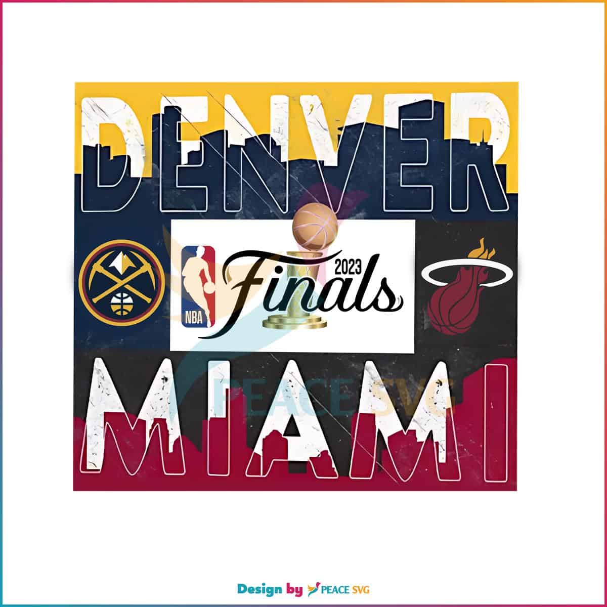 Denver Nuggets Vs Miami Heat Nba Finals Png Silhouette Files