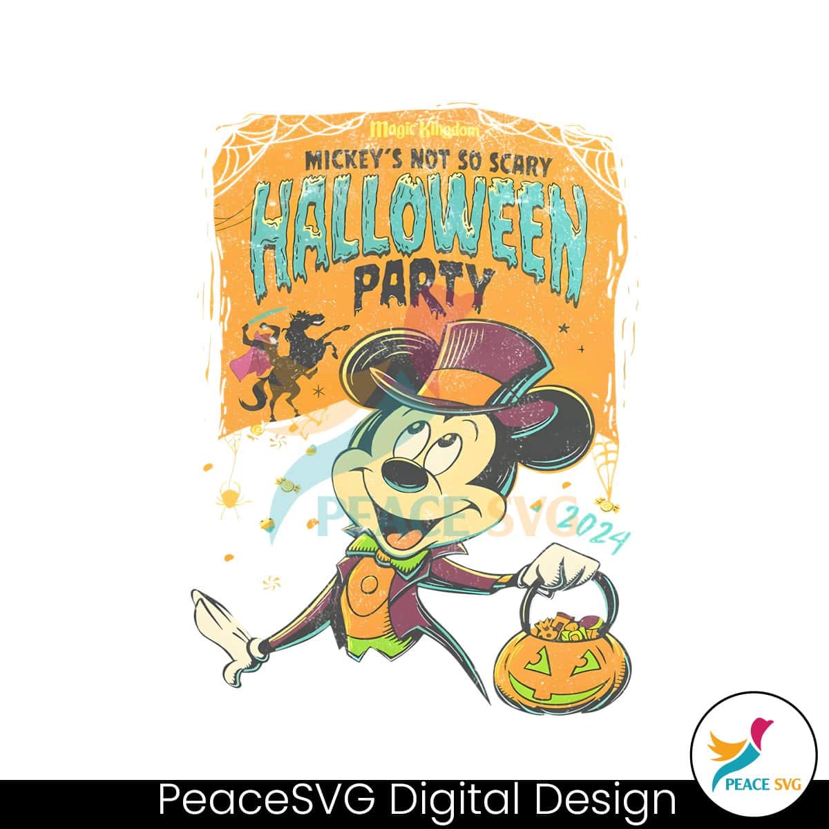 Magic Kingdom Mickeys Not So Scary Halloween Party PNG PeaceSVG