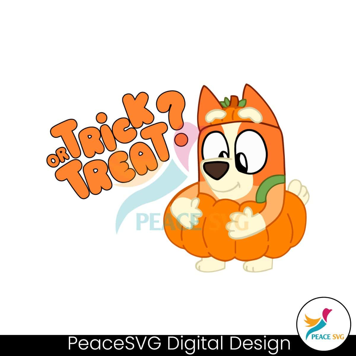 Bingo Pumpkin Trick Or Treat Halloween Svg Peacesvg