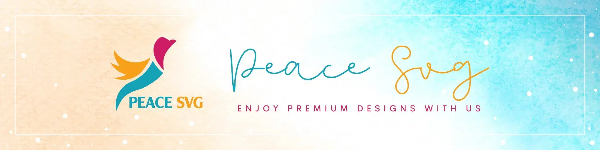 Banner PeaceSVG