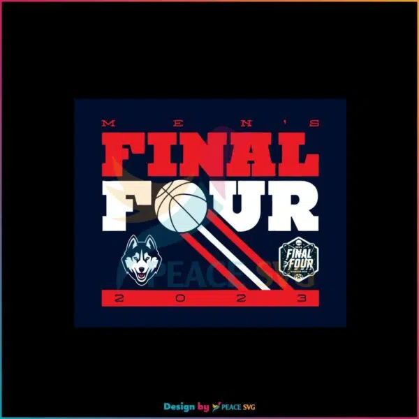 Uconn Huskies Men’s Final Four Stack SVG Graphic Designs Files