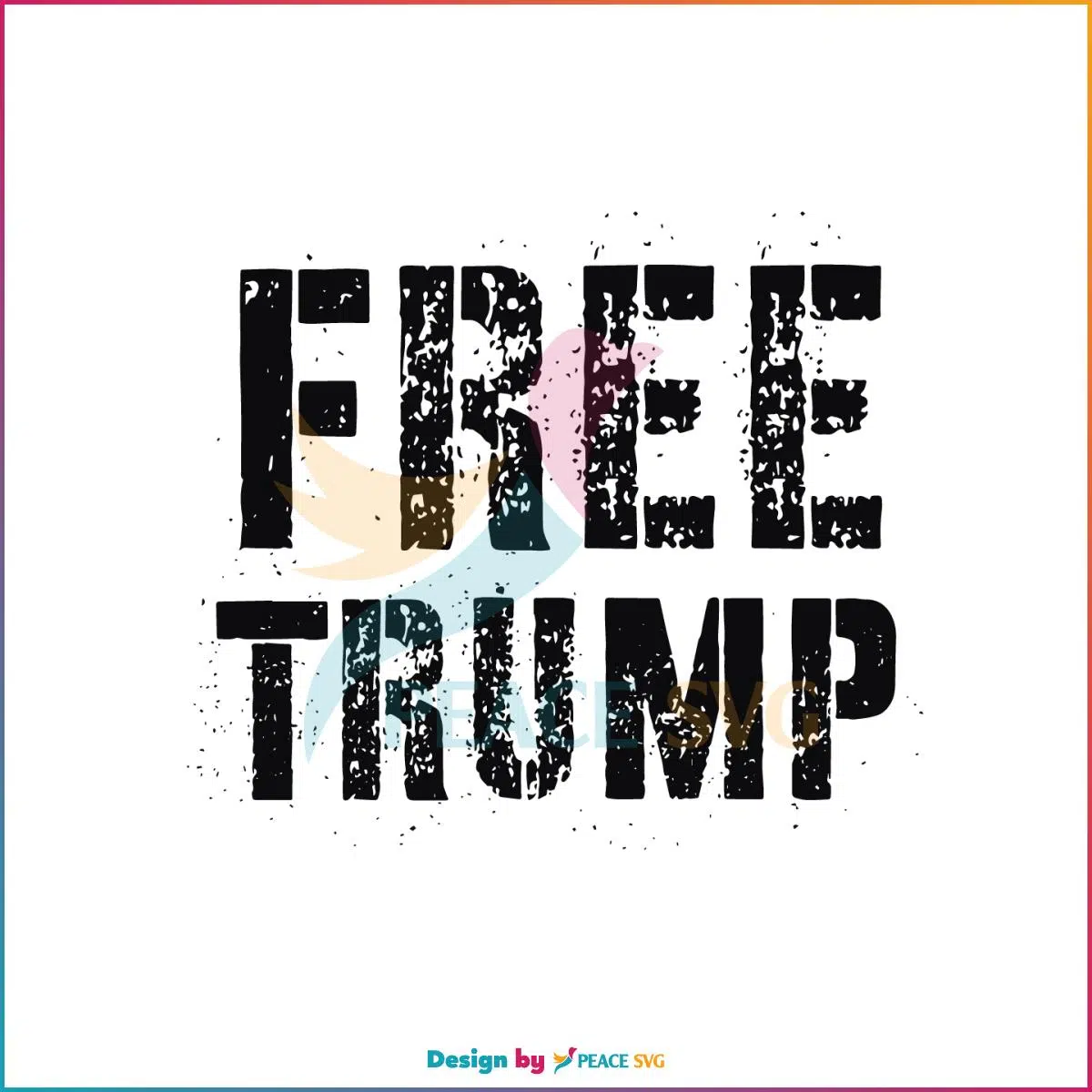 Free Trump Vintage I Stand With Trump SVG Cutting Files