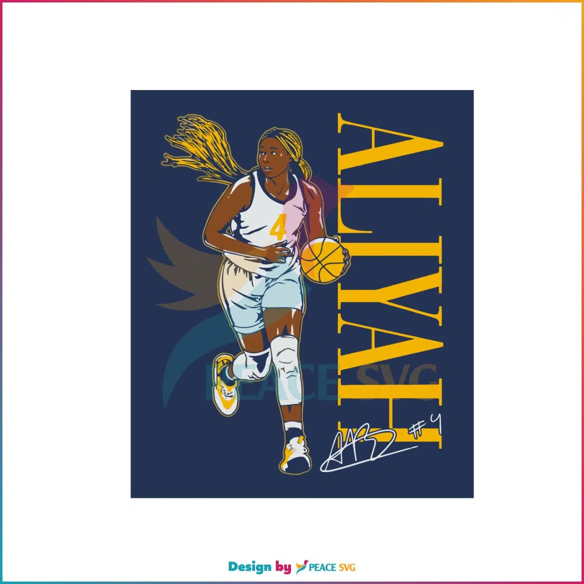 Aliyah Boston Player Pose Svg For Cricut Sublimation Files