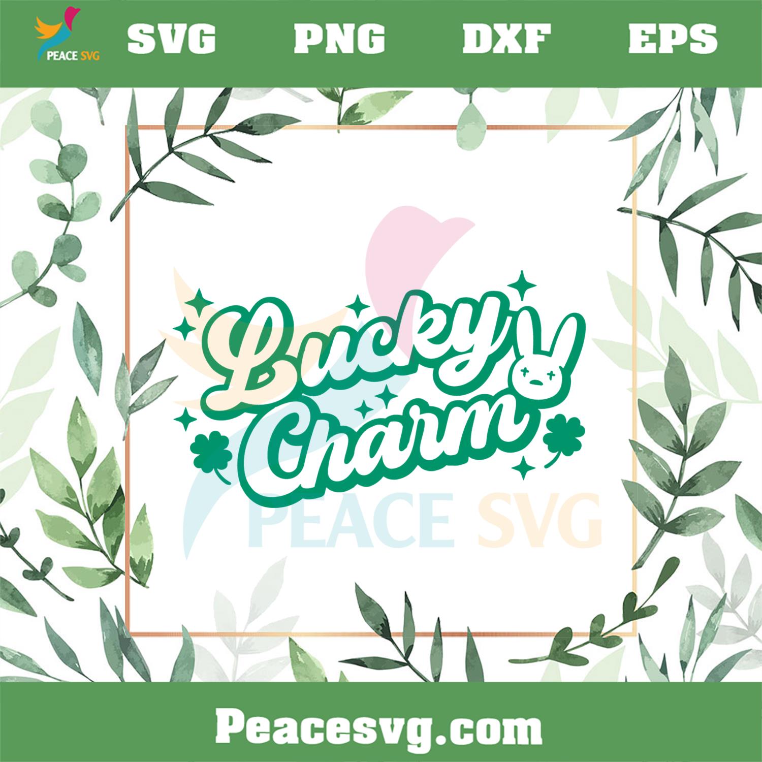 Benito Lucky Charm Bad Bunny St Patrick’s Day SVG Cutting Files