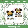 Let’s Get Wild Mickey And Minni Wild Trip Svg Cutting Files