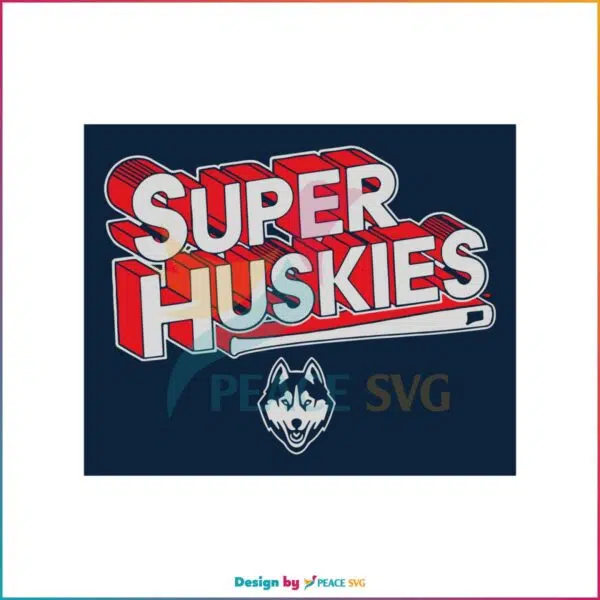 Uconn Baseball Super Huskies Svg Graphic Designs Files