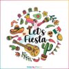 Let’s Fiesta Cinco De Mayo Festival Svg Graphic Designs Files