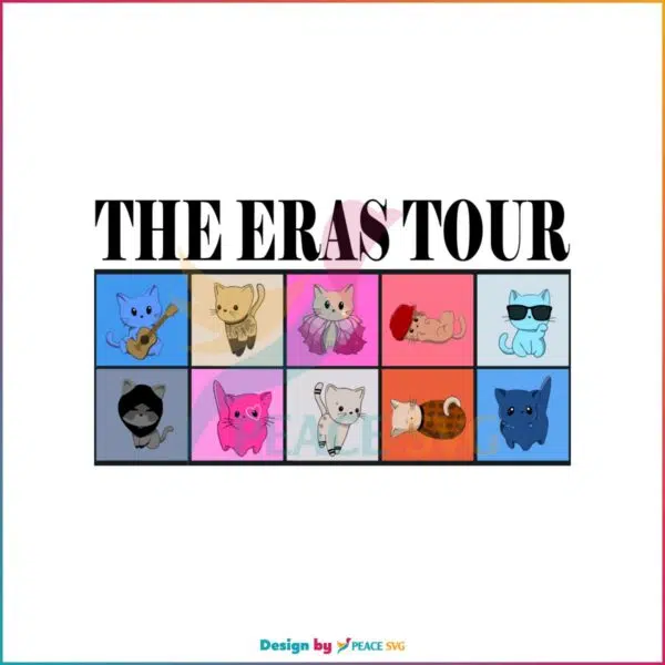 The Eras Tour House Karma Cat Taylor Swift Cat SVG Cutting Files