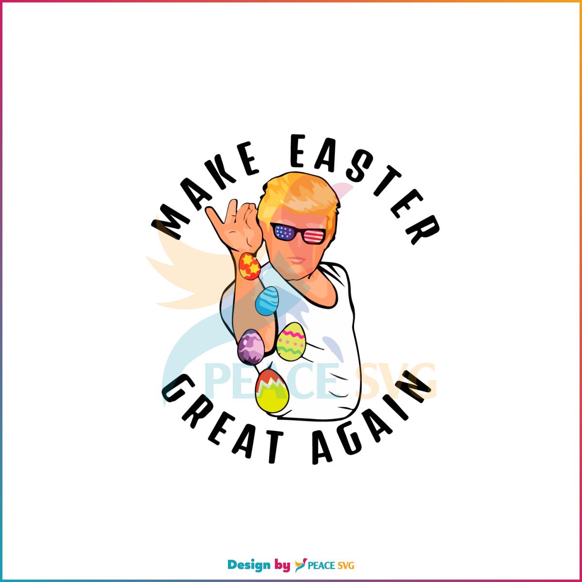 Funny Easter Make Easter Great Again SVG Graphic Designs Files