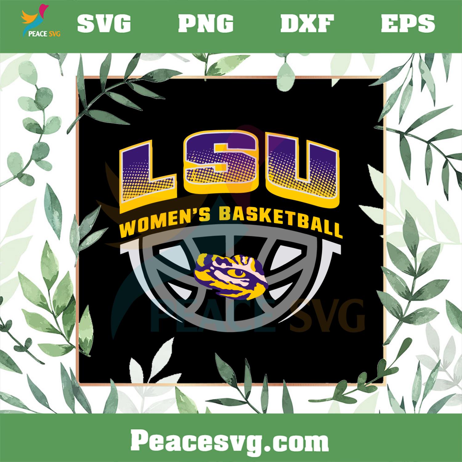 Lsu Tigers Women’s Basketball National Champion SVG Cutting Files