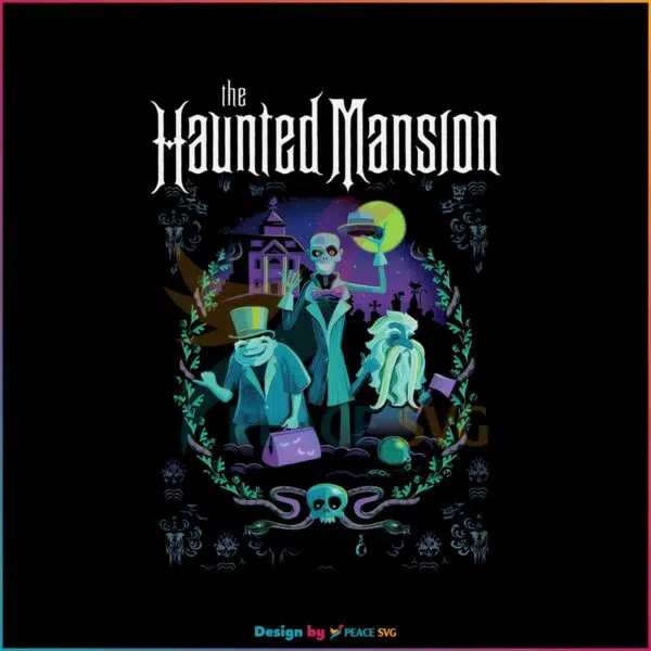 The Haunted Mansion Hitchhiking Ghosts Png Silhouette Sublimation Files