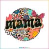 Retro Groovy Hippie Mama SVG Best Graphic Designs Cutting Files