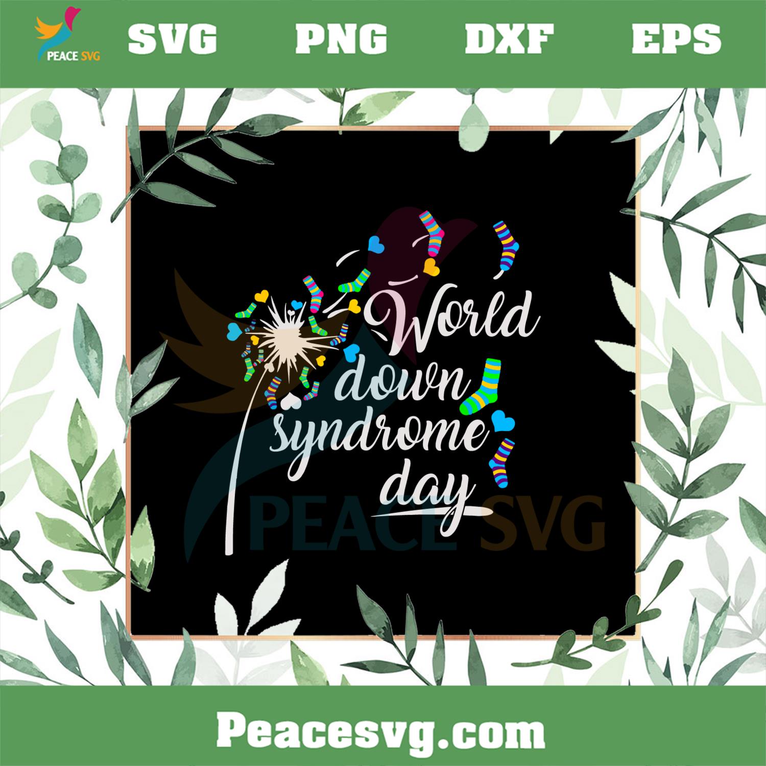World Down Syndrome Day SVG Files for Cricut Sublimation Files