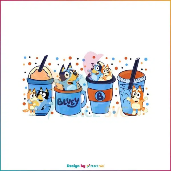 Blue Dog Glass Drink Cup SVG Best Graphic Designs Cutting Files