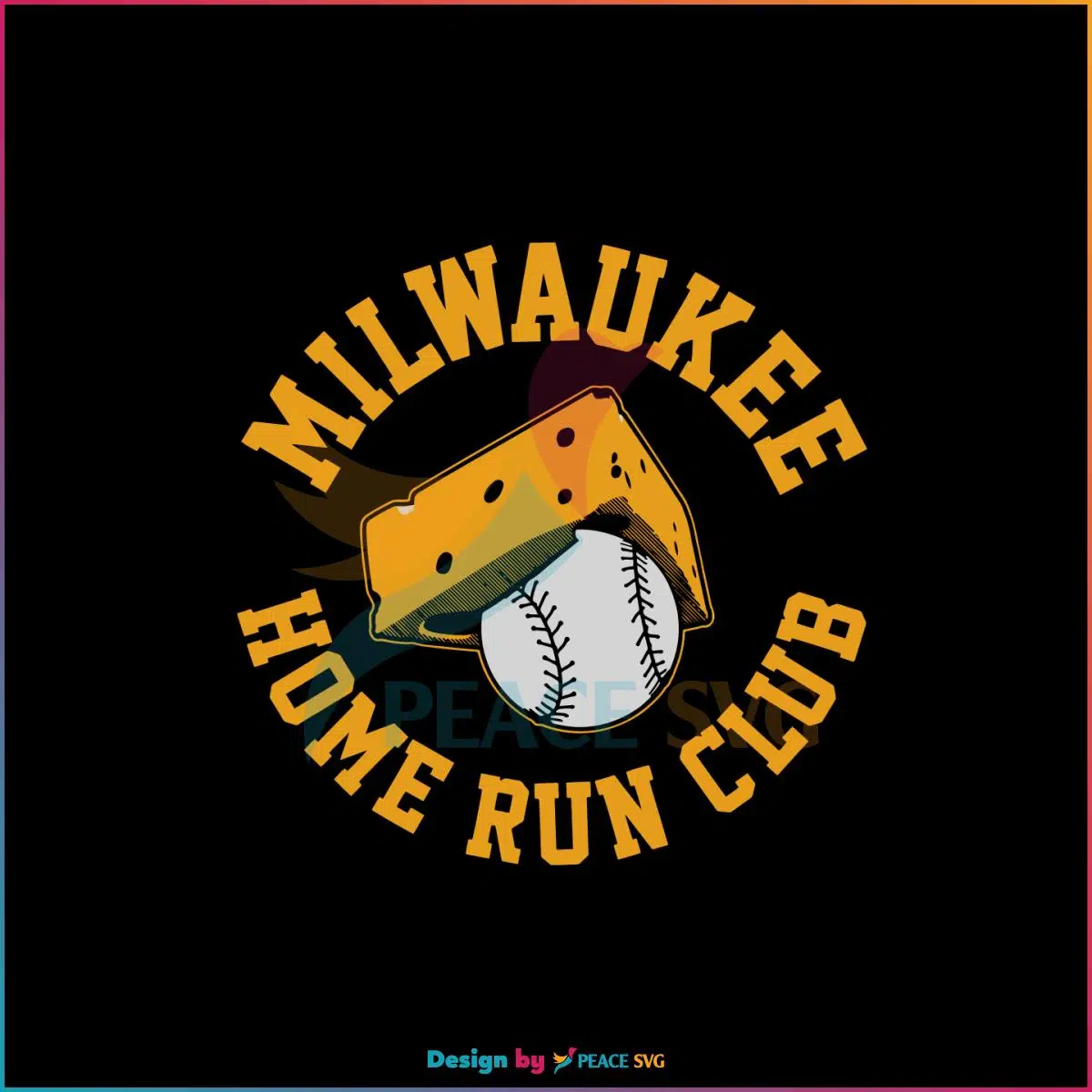 Milwaukee Brewers Home Run Club Svg Graphic Designs Files