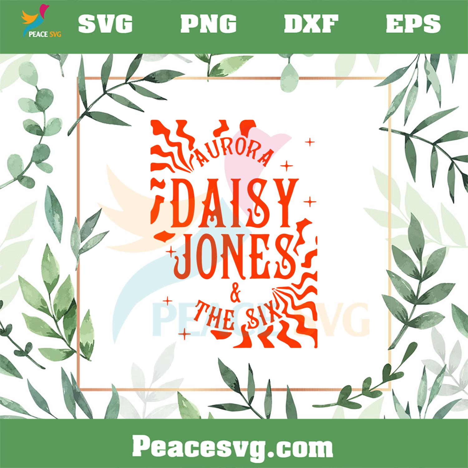 Daisy Jones And The Six Tour SVG Billy Dunne Daisy Aurora Concert SVG