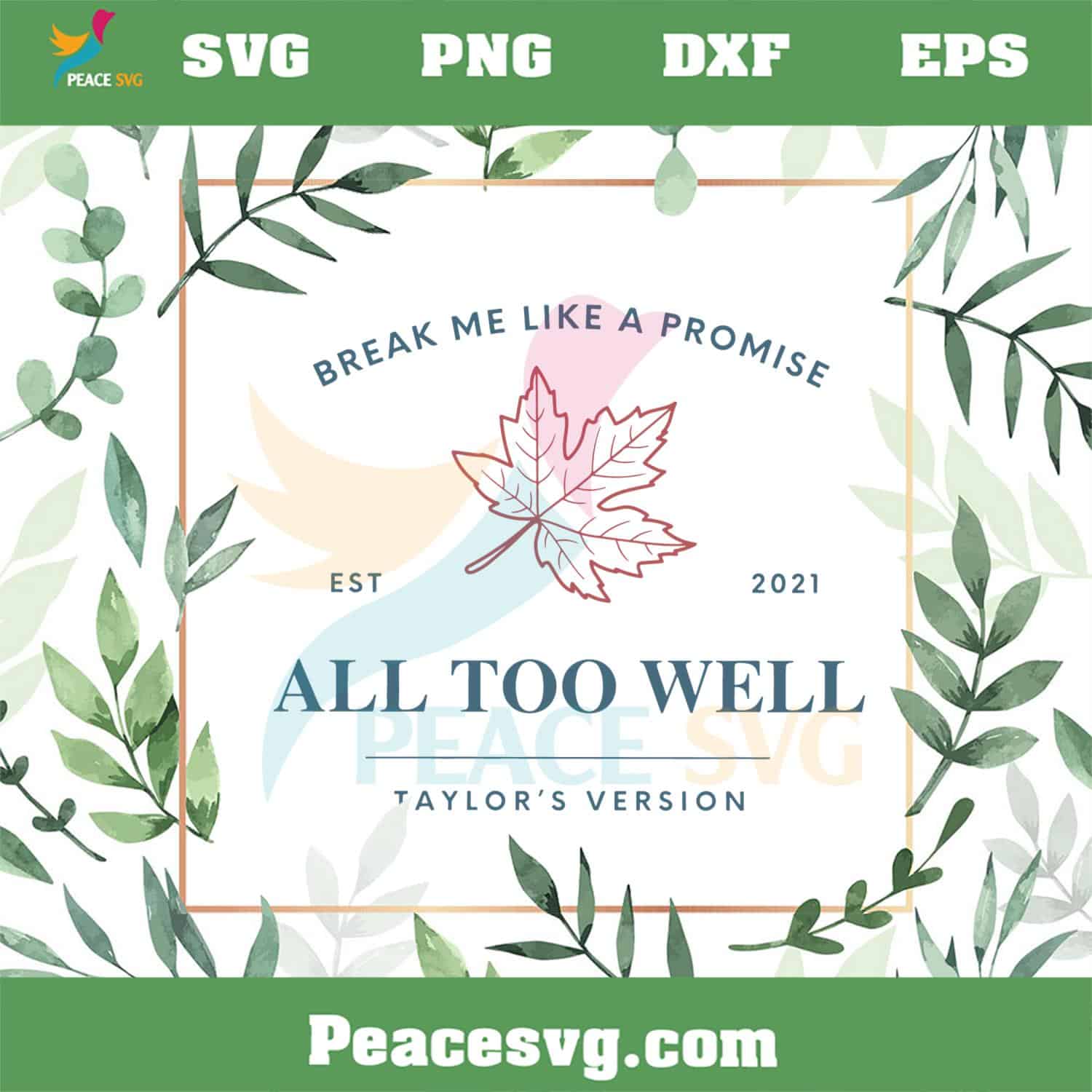 All Too Well Taylors Version SVG Best Graphic Designs Cutting Files