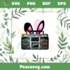 Hip Hop Bunny Funny Easter Day SVG Graphic Designs Files