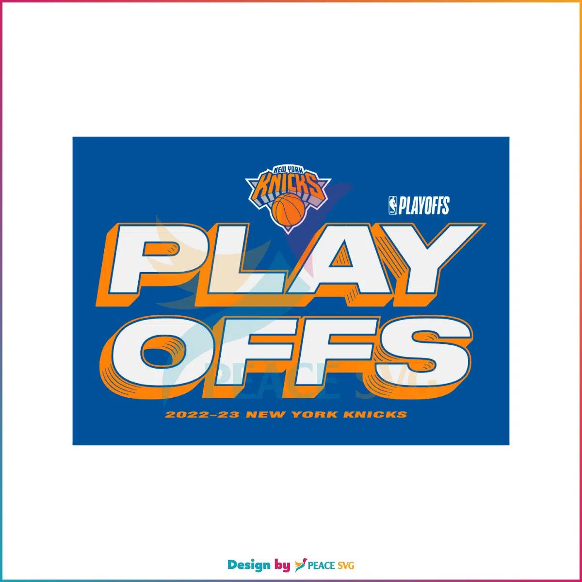New York Knicks 2023 NBA Playoffs SVG Graphic Designs Files