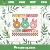Donut Worry Be Hoppy Funny Easter SVG Donut Lover Bunny Ear SVG