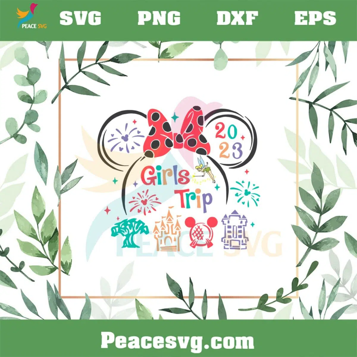 Disney Girls Trip 2023 Besties Trip 2023 SVG Graphic Designs Files