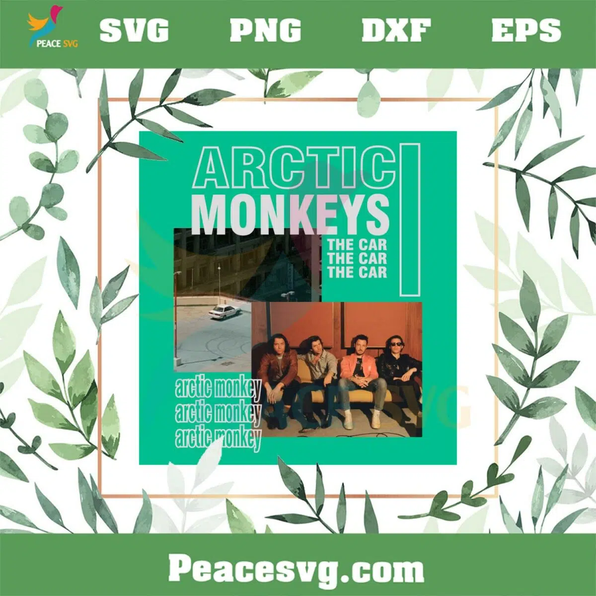 2023 Arctic Monkeys North American Tour PNG Sublimation