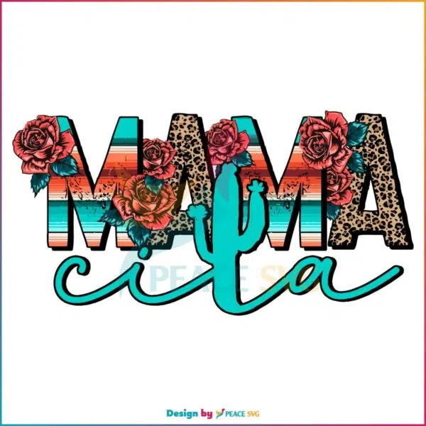 Retro Western Mama Cita Vintage Cowboy Mom Png Silhouette Files