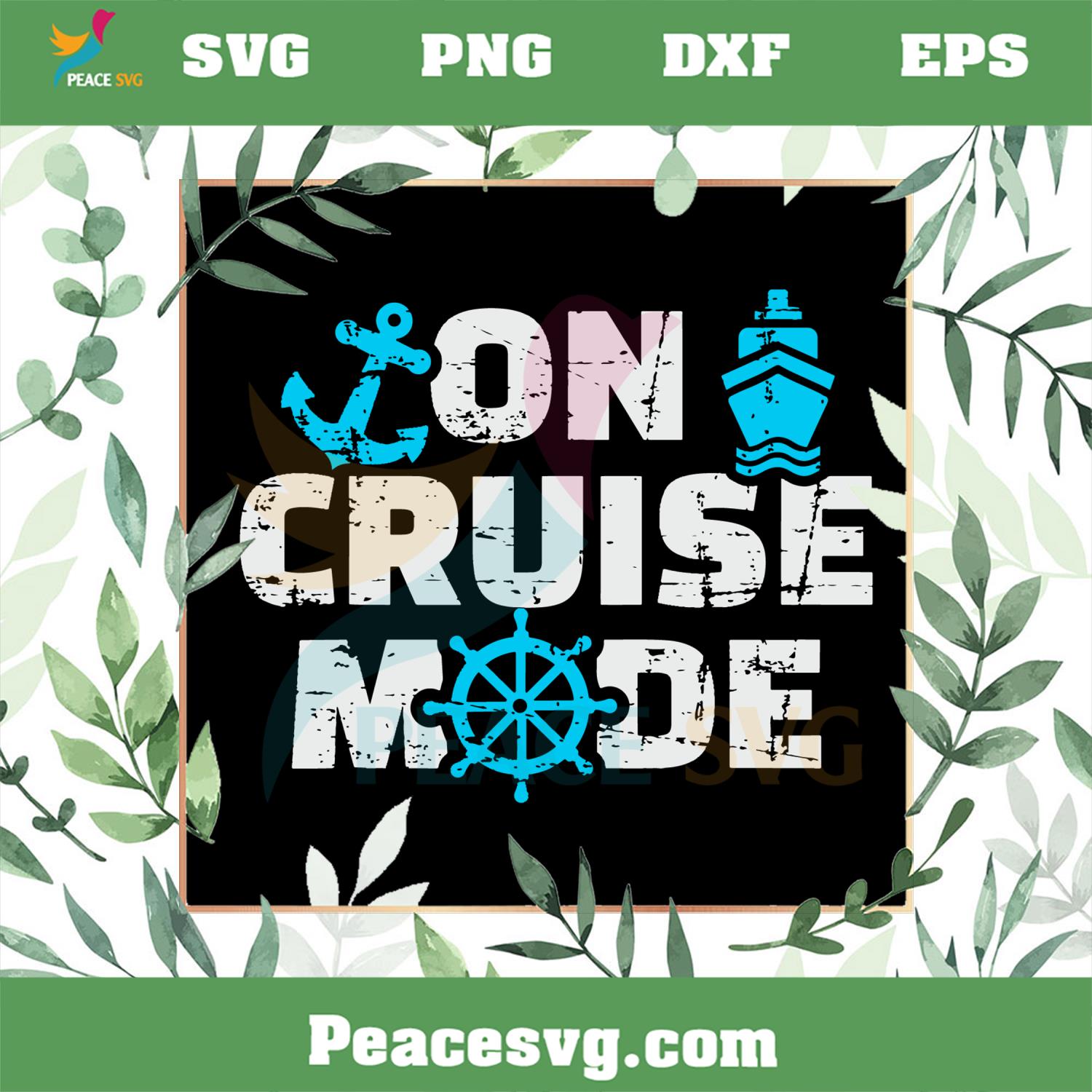 On Cruise Mode SVG Cutting File for Personal Commercial Uses