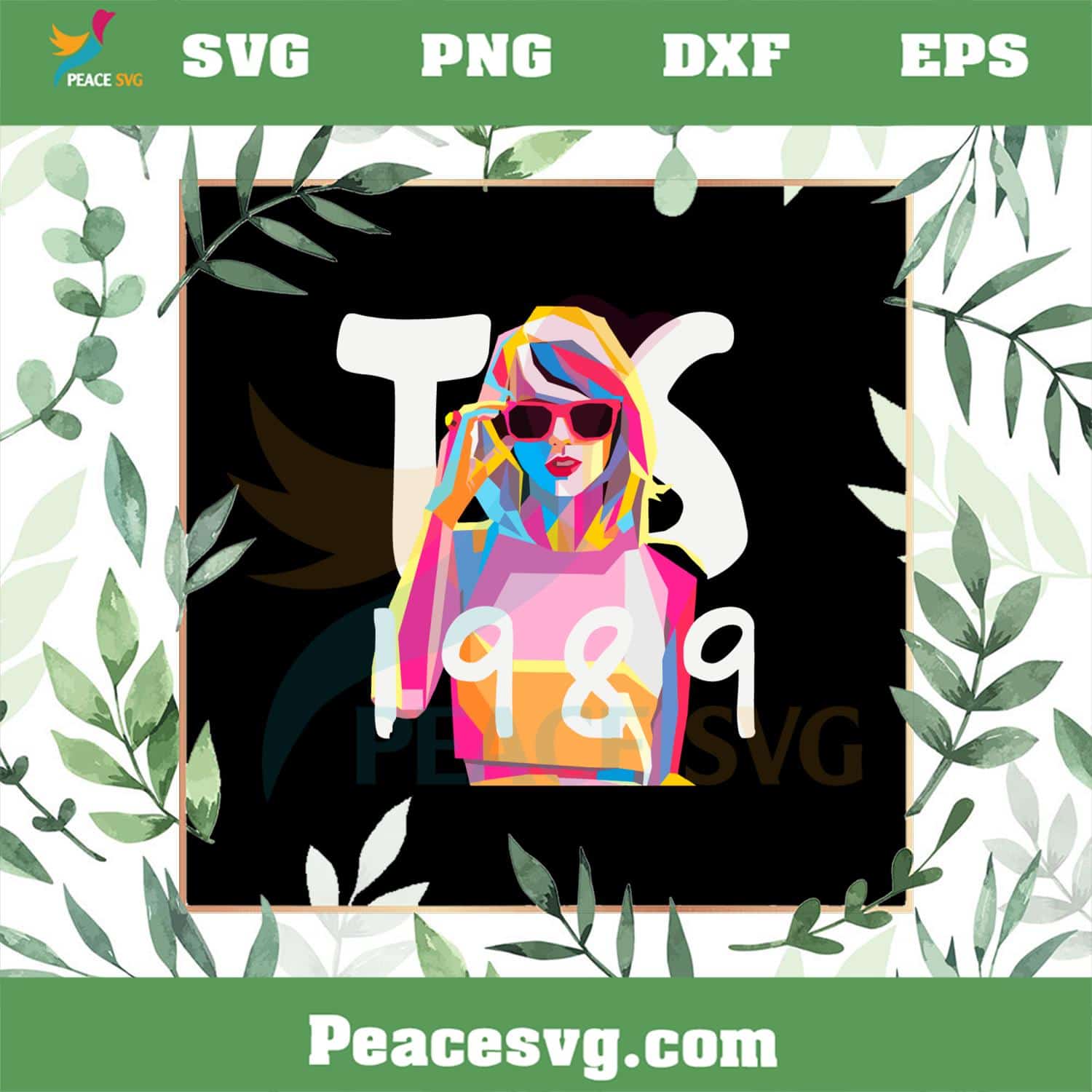 Album 1989 Taylor Vintage Swifie Eras Tour SVG Cutting Files