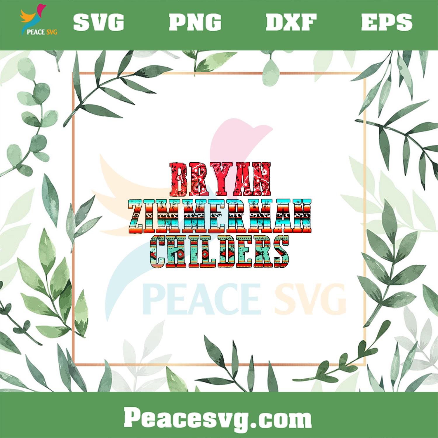 Bryan Zimmerman Childers Png For Cricut Sublimation Files