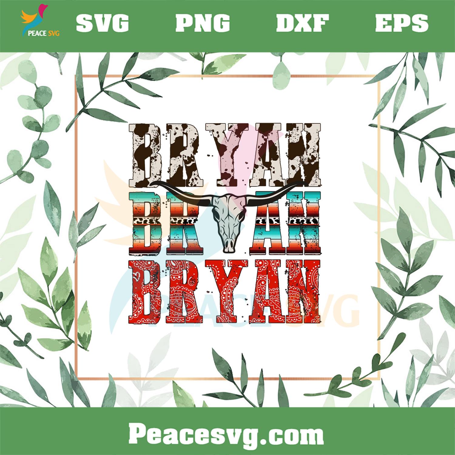 Zach Bryan Bull Skull Country Music PNG Sublimation Designs