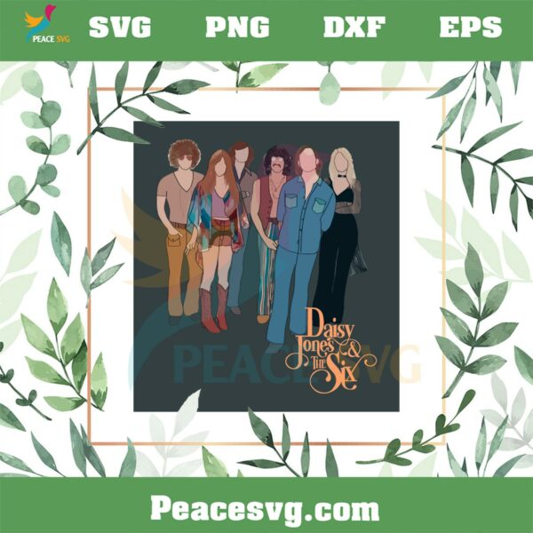 Daisy Jones And The Six Tv Series PNG Sublimation Designs