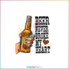 Beer Never Broke My Heart Luke Combs Concert SVG Cutting Files