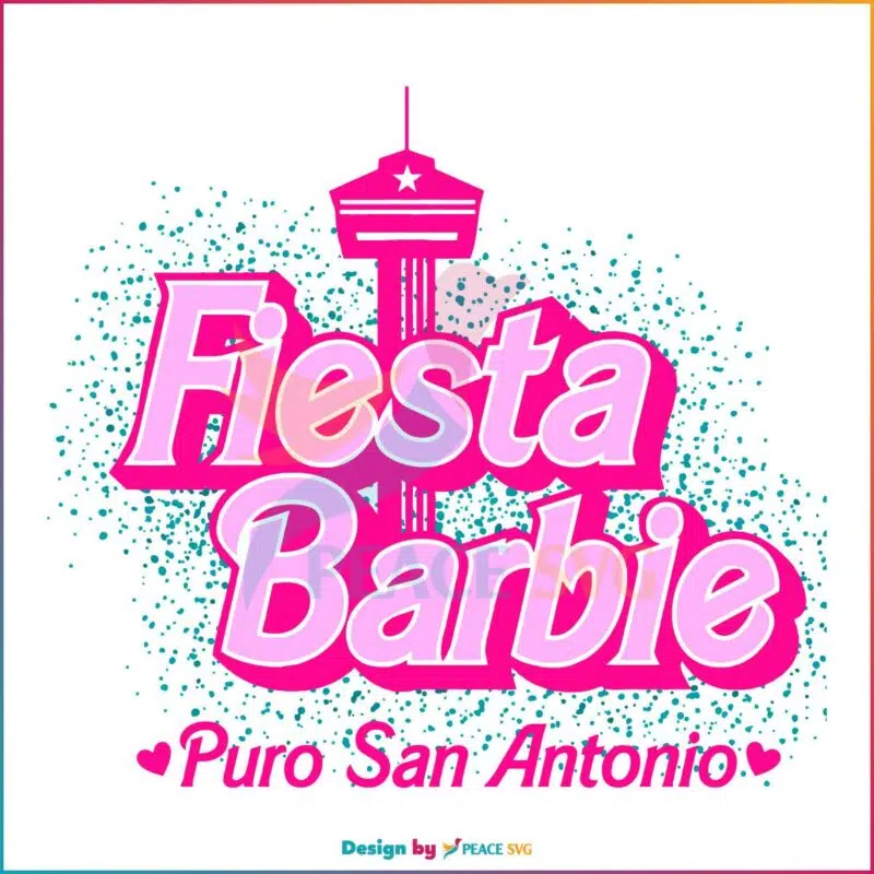 Lets Fiesta San Antonio Puro San Antonio SVG Cutting Files