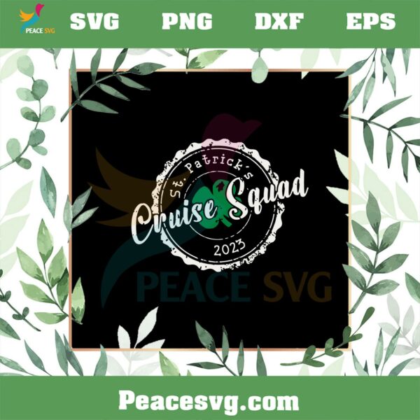 St Patrick’s Day Cruise Squad 2023 SVG Graphic Designs Files
