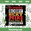 Ronnie Bobby Ricky Mike Ralph And Johnny New Edition Fans SVG Cutting Files