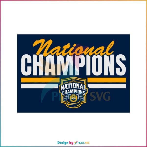 Quinnipiac Hockey National Champions Svg Graphic Designs Files
