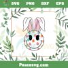 Funny Easter Bunny Ear Smiley Face Best SVG Cutting Digital Files