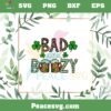 Bad and Boozy St Patrick’s Day Shamrock Beer PNG Sublimation