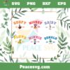Mickey And Friends Family Disney Characters Bundle SVG Cutting Files