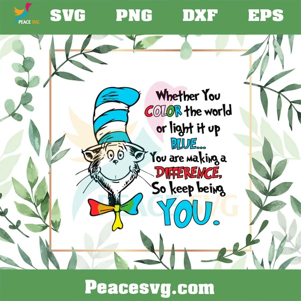 You Are Making A Difference So Keep Being You SVG, Autism Awareness Svg