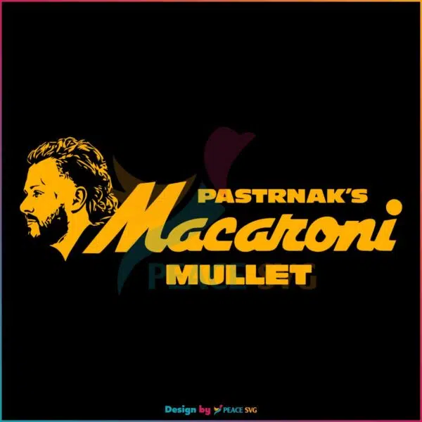 DAVID PASTRNAK SVG MACARONI MULLET SVG