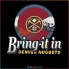Denver Nuggets Bring It In 2023 NBA Playoffs Png
