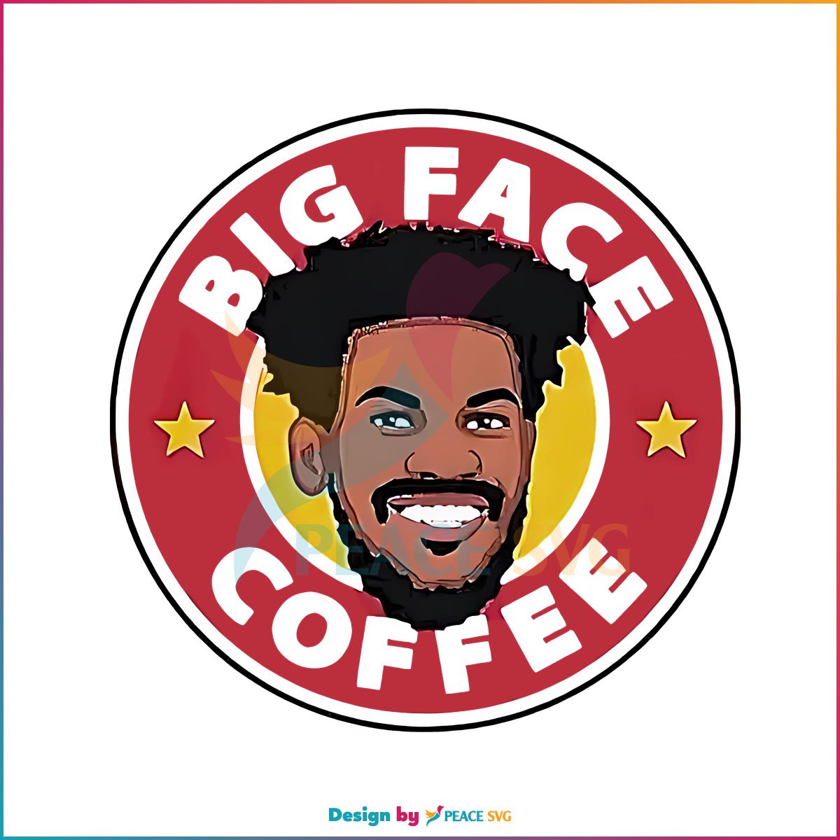 Big Face Coffee Jimmy Butler PNG