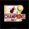 Miami Heat Champions Final NBA 2023 Png