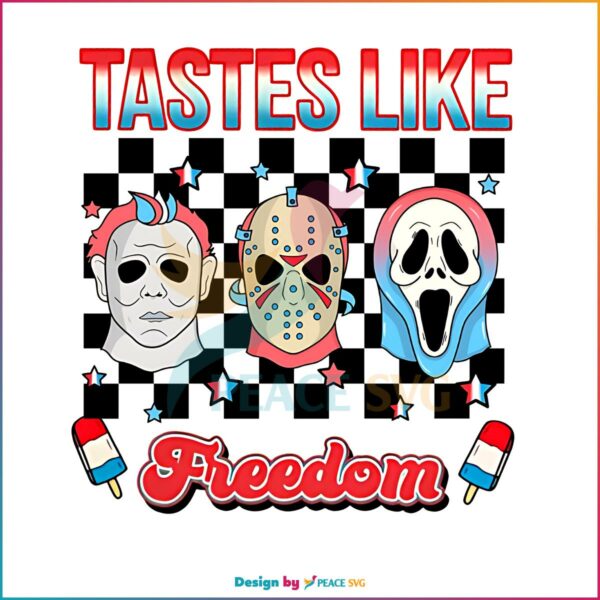 Taste Like Freedom Horror 4th Of July Png