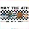 May The 4th Be With You SVG, Disney Star Wars Character SVG