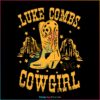 Vintage Luke Combs Cowgirl Country Music SVG, Cutting Files