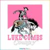 Luke Combs Country SVG Western Cowboy Skeleton Rodeo SVG