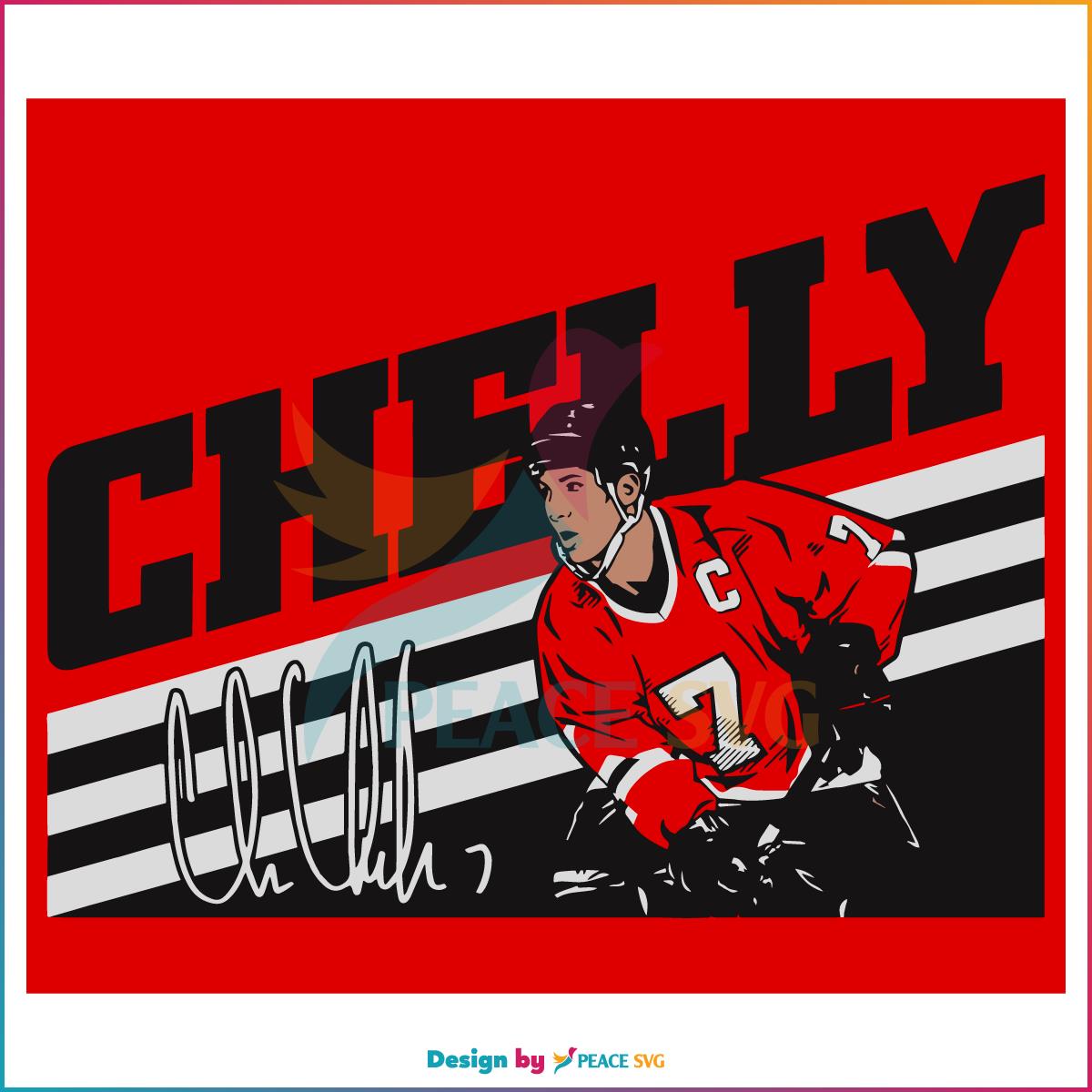 Chris Chelios Chelly SVG, Best Graphic Designs Cutting Files
